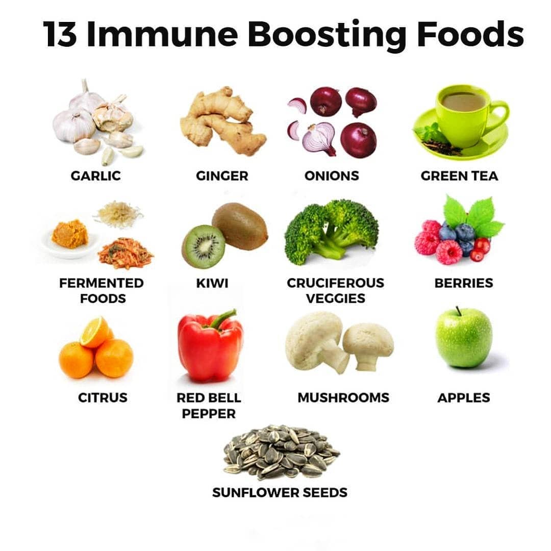 13 immune boosting foods